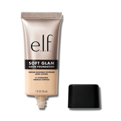 E.L.F. SOFT GLAM SATIN FOUNDATION (BASE DE MAQUILLAJE SATINADA DE LARGA DURACIÓN)
